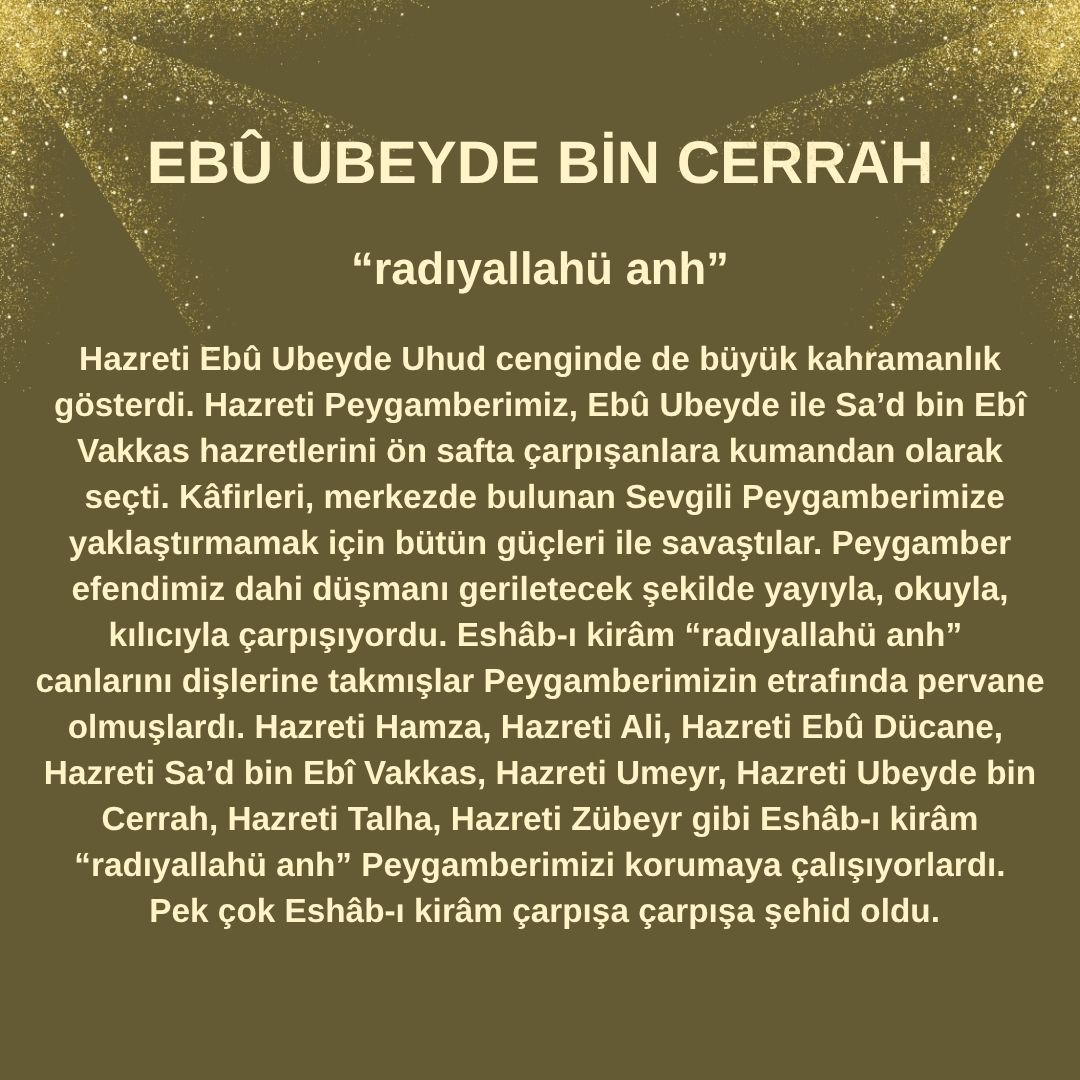 Ebû Ubeyde bin Cerrah (4)